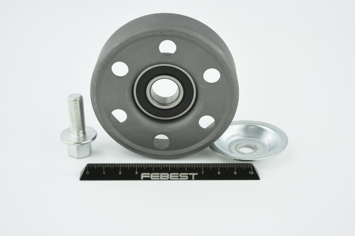 FEBEST 0187-AUR10 Spannrolle, Keilrippenriemen