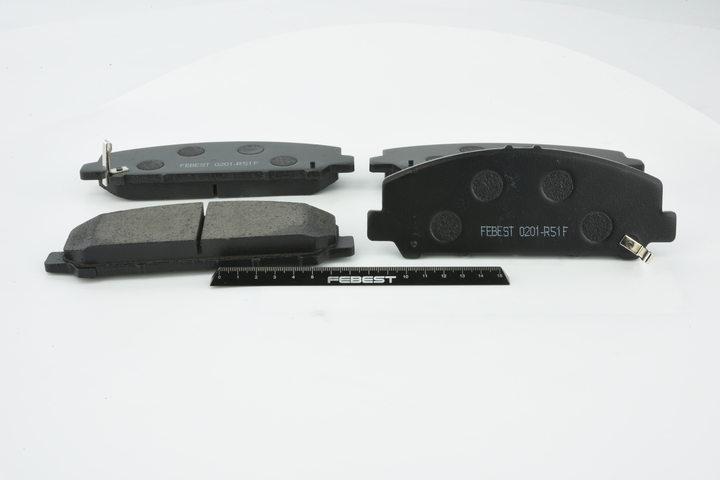 Plaquettes de frein D10601LA1A FEBEST 0201-R51F NISSAN, INFINITI