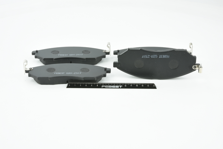 Klocki hamulcowe D1060 EG51A FEBEST 0201-Z51F RENAULT, NISSAN, INFINITI