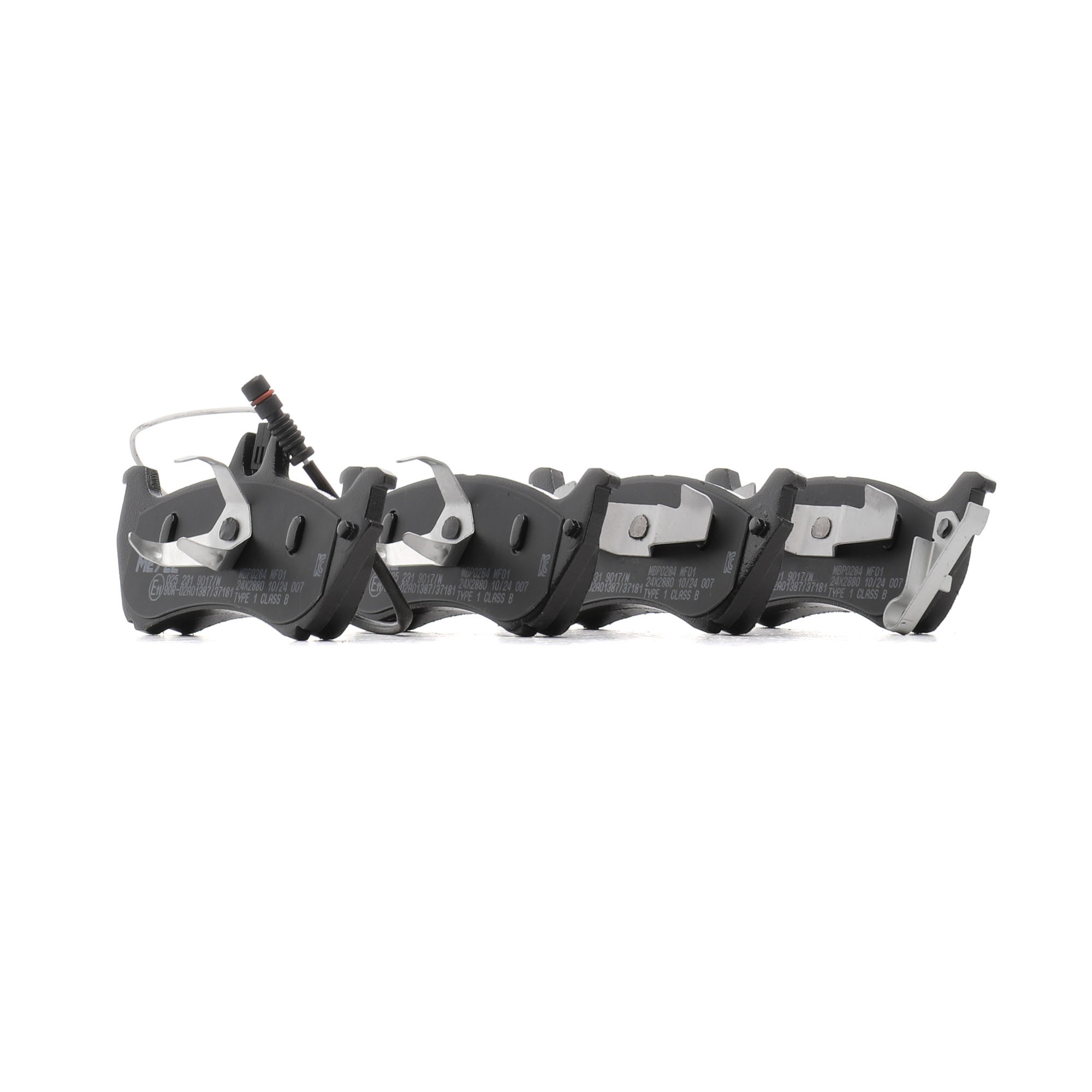 MEYLE 025 231 9017/W Plaquettes de frein Largeur: 140mm, Hauteur 1: 60,9mm, Hauteur 2: 50mm, Épaisseur: 16,6mm