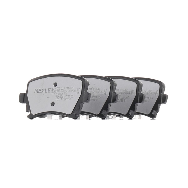 Bremsbeläge 1K0698451S MEYLE 0252391417/PD VW, AUDI, SKODA, SEAT
