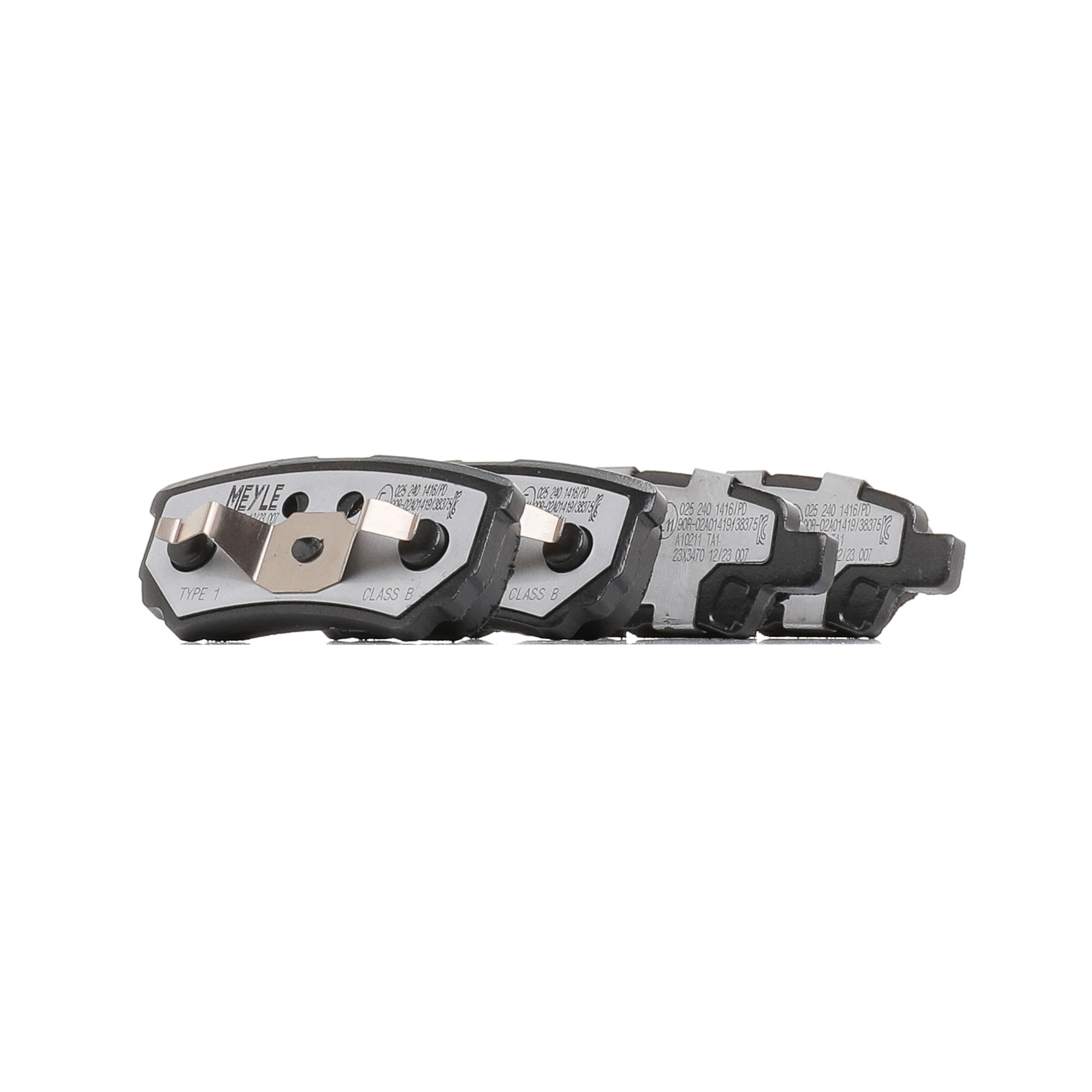 Комплект спирачно феродо, дискови спирачки 2AMV-4271-AA MEYLE 0252401416/PD PEUGEOT, CITROЁN, MITSUBISHI, JEEP, CHRYSLER