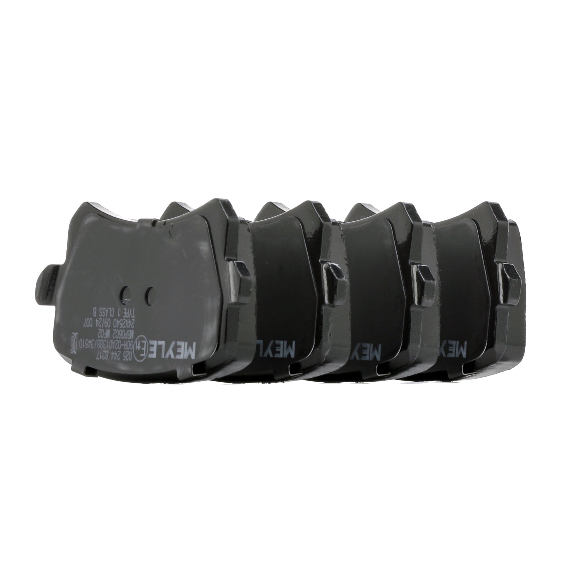 MEYLE 025 244 8317/PD Комплект спирачно феродо, дискови спирачки ширина: 105,5mm, височина: 56,3mm, дебелина: 17,2mm