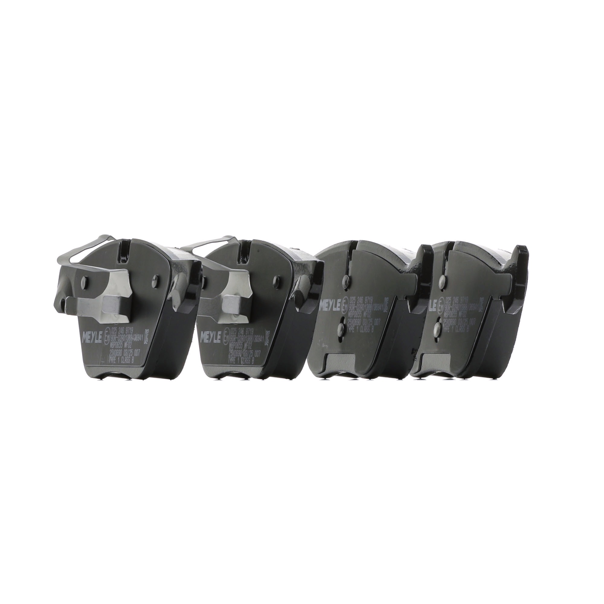 MEYLE 0252469719 Remblokken BMW F10 528 i 3.0 243 Pk Benzine 2009