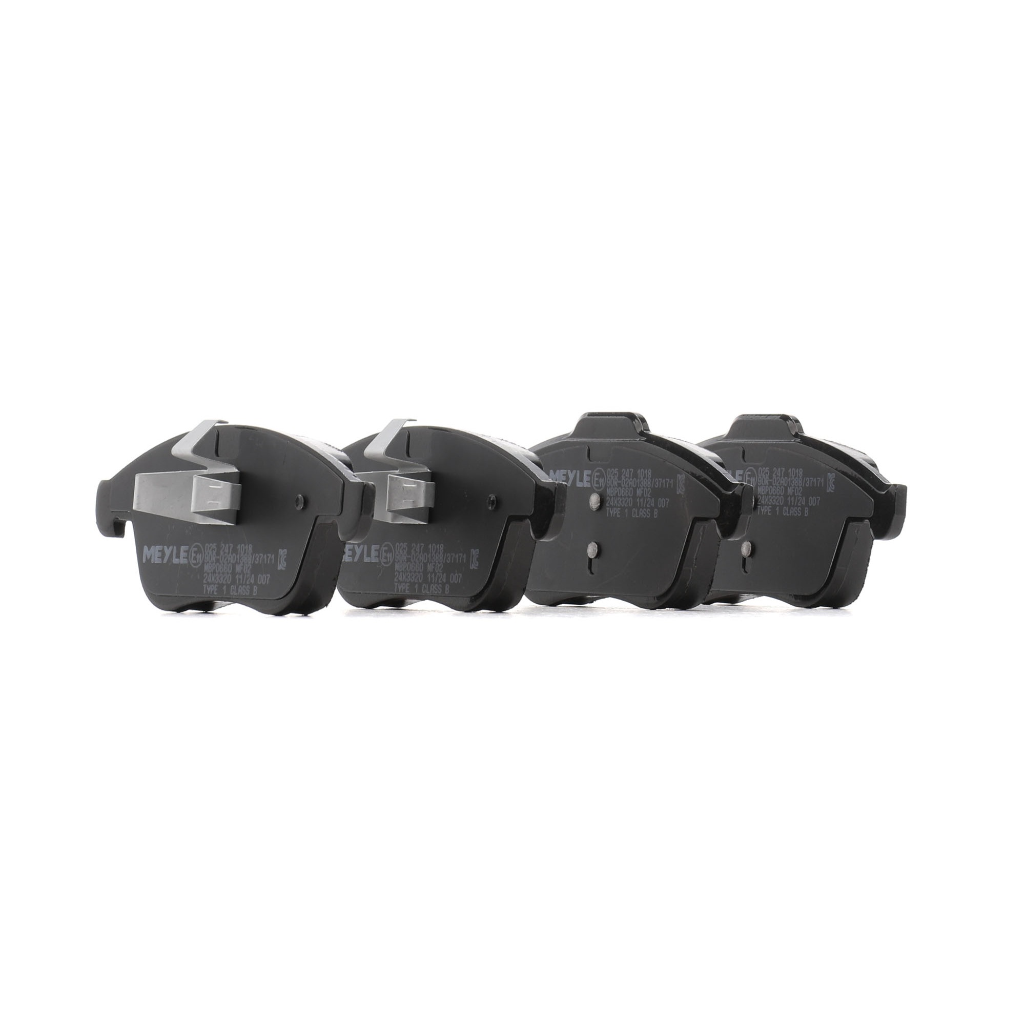 Комплект спирачно феродо, дискови спирачки 410607369R MEYLE 0252471018 RENAULT, RENAULT TRUCKS