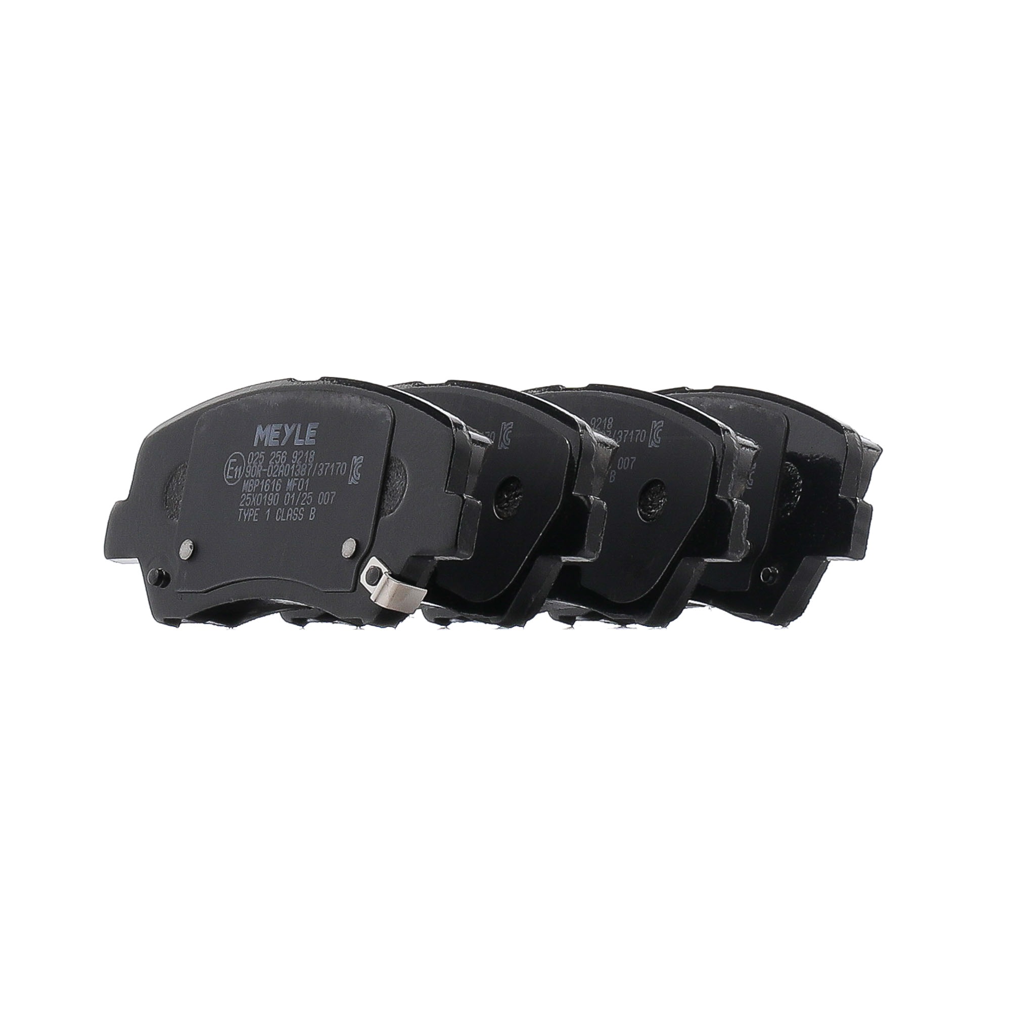 MEYLE 025 256 9218 Kit pastiglie freni Largh.: 132,9mm, Alt.: 60mm, Spessore: 17,2mm