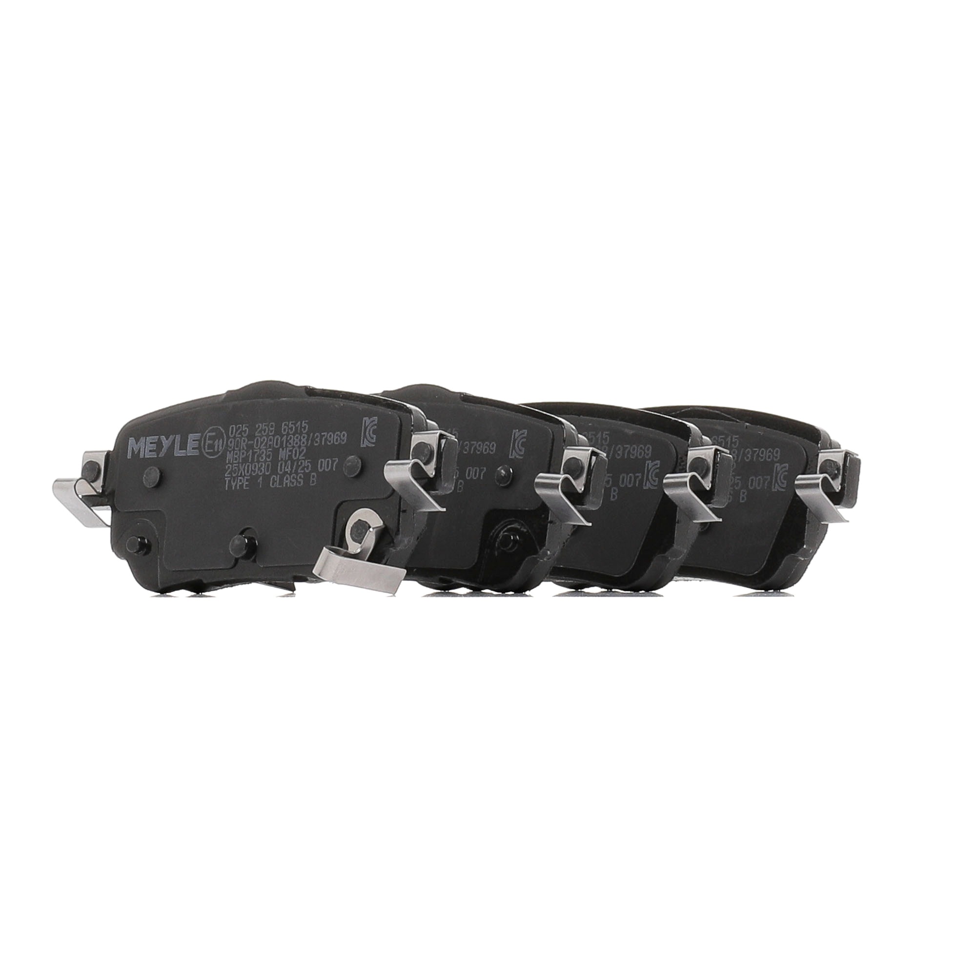 Kit pastiglie freni D4060-4EA0BVA MEYLE 0252596515 RENAULT, NISSAN