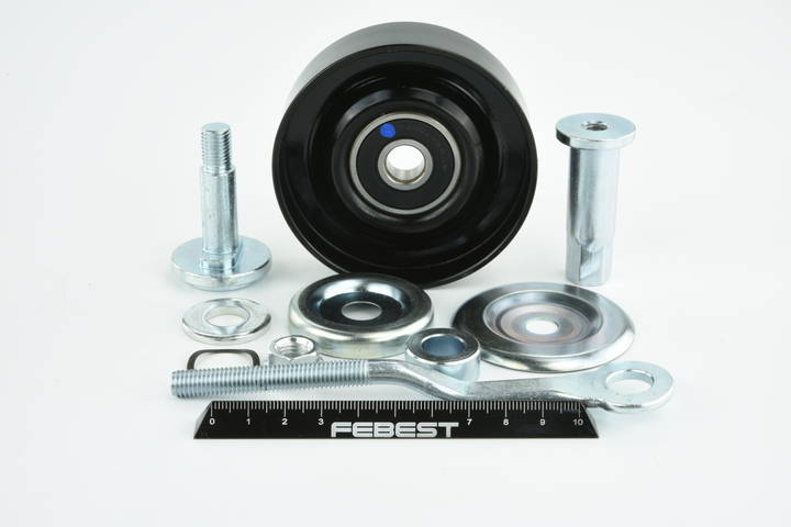 8587438 FEBEST Belt tensioner pulley INFINITI price