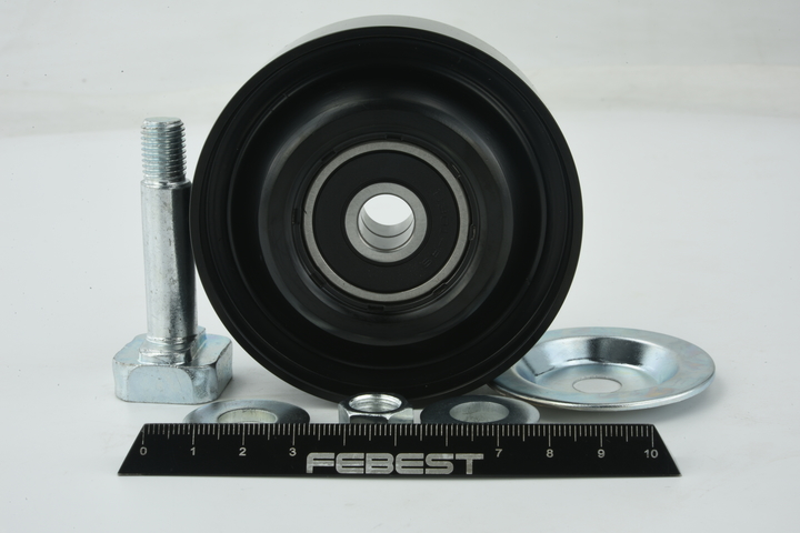 Spannrolle, Keilrippenriemen 11944-EB32A FEBEST 0287-R51 NISSAN