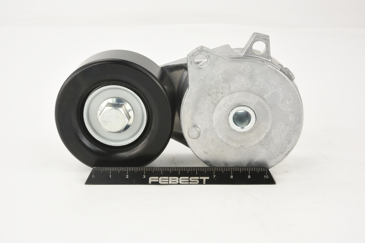 Belt Tensioner, v-ribbed belt FEBEST 0290-F15 rating