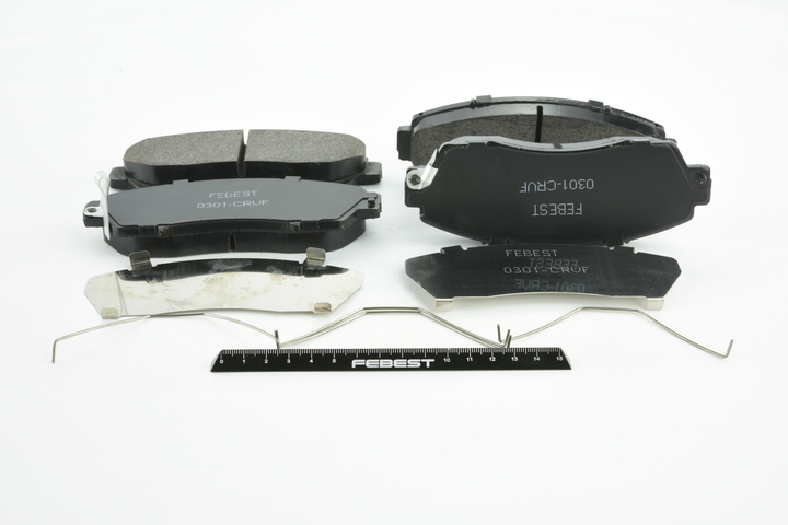 Bremsbeläge 0301-CRVF FEBEST 45022TK8A01 NISSAN, HONDA, ACURA