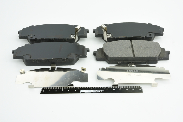 Bremsbeläge 0301-FD2F FEBEST 45022S2AE10 HONDA, ACURA