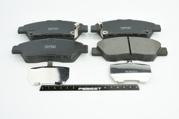 Bremsbeläge 0301-GEF FEBEST 45022TK6A00 HYUNDAI, HONDA