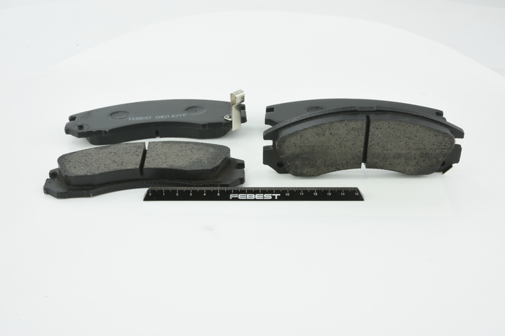 Sada brzdových destiček, kotoučová brzda AY040-MT002 FEBEST 0401-K77F HYUNDAI, NISSAN, MITSUBISHI, INFINITI