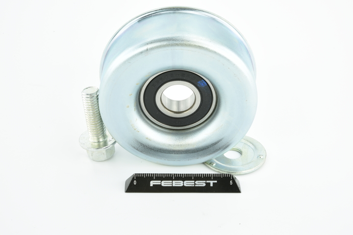 Belt tensioner pulley FEBEST 0487-KB4T rating