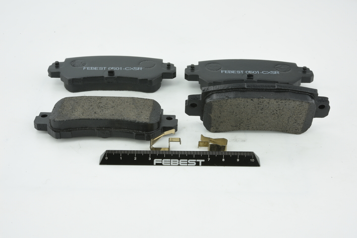 Brake pad set, disc brake FEBEST 0501-CX5R rating