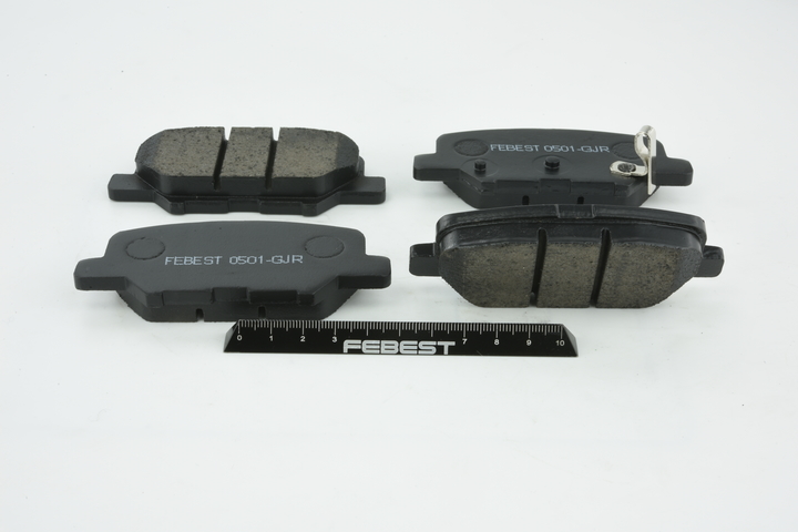 Plaquettes de frein GHY9 26 48ZC FEBEST 0501-GJR MITSUBISHI, MAZDA, MERCURY