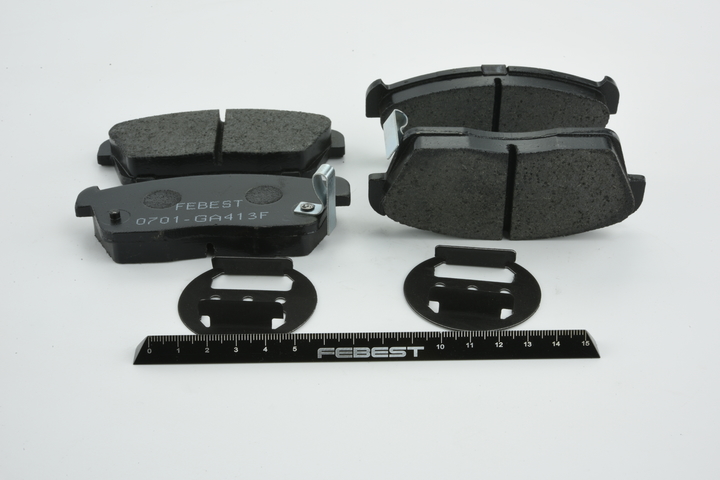 Plaquettes de frein 04491-B2021 FEBEST 0701-GA413F TOYOTA, SUZUKI, SUBARU, DAIHATSU, SATURN