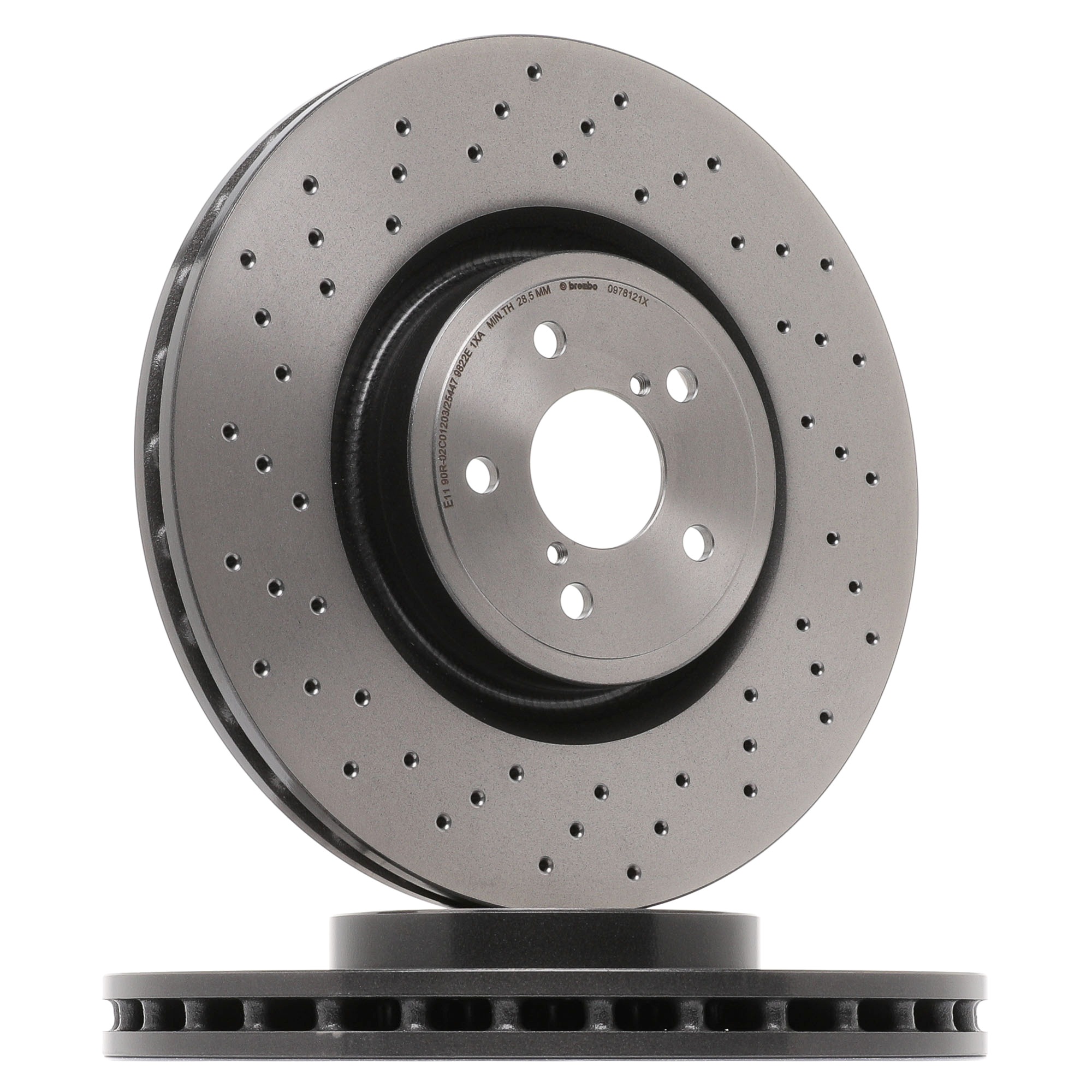 BREMBO Xtra 0978121X SUBARU VIVIO Bremsscheiben Kosten