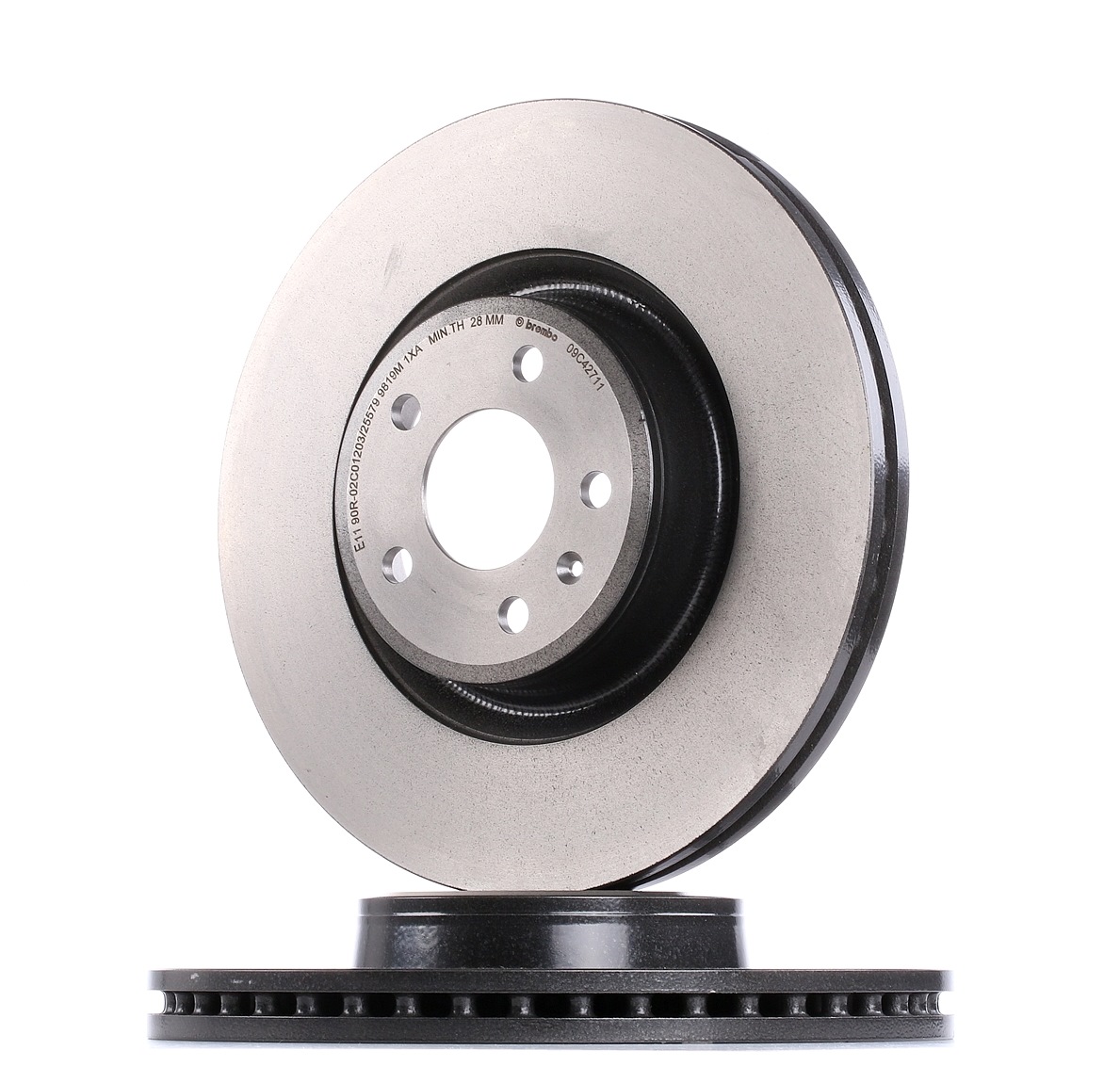 Спирачен диск 4G0 615 301B BREMBO 09.C427.11 VW, AUDI, SKODA, SEAT