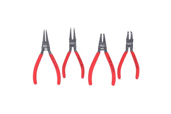 KS TOOLS 119.2050 К-кт клещи, осигуряващи пръстени