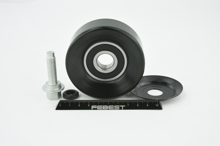 Deflection / Guide Pulley, v-ribbed belt FEBEST 1288-CM rating