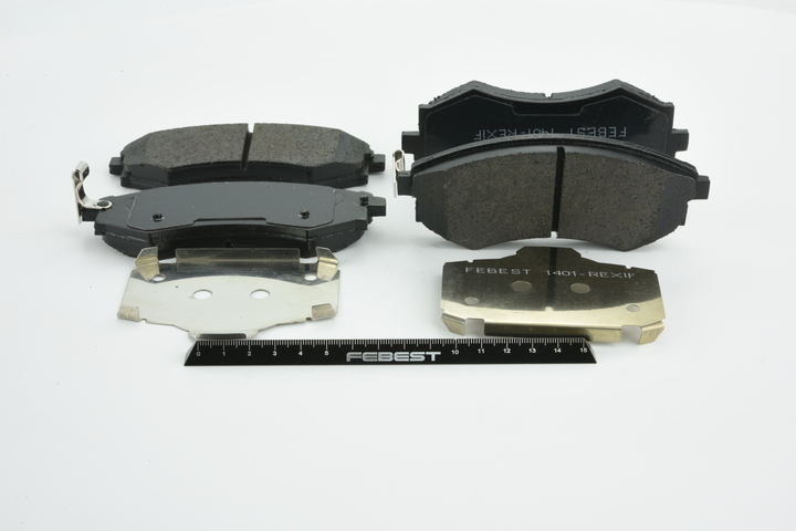 FEBEST 1401-REXIF Sada brzdových destiček, kotoučová brzda Šířka: 137mm, Výška: 54mm, Tloušťka/síla: 16mm