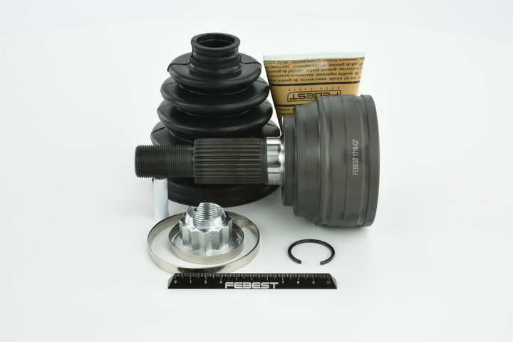 Gelenksatz, Antriebswelle 7P0407271C FEBEST 1710-Q7 VW, AUDI, SKODA, SEAT, PORSCHE