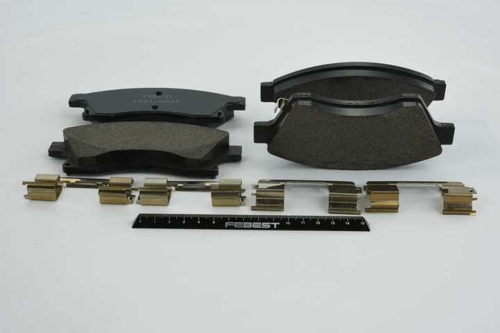 Bremsbeläge 1801-ASJF FEBEST 13374966 OPEL, SKODA, CITROЁN, CHEVROLET, SAAB