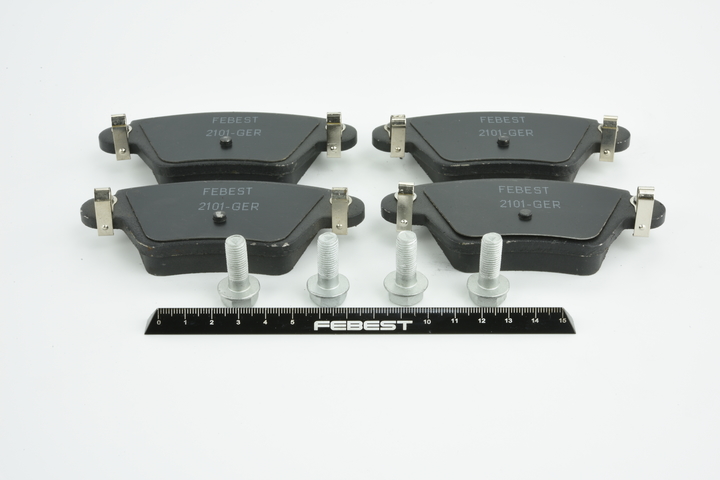 Plaquettes de frein C2S20893 FEBEST 2101-GER FORD, SEAT, JAGUAR, IVECO