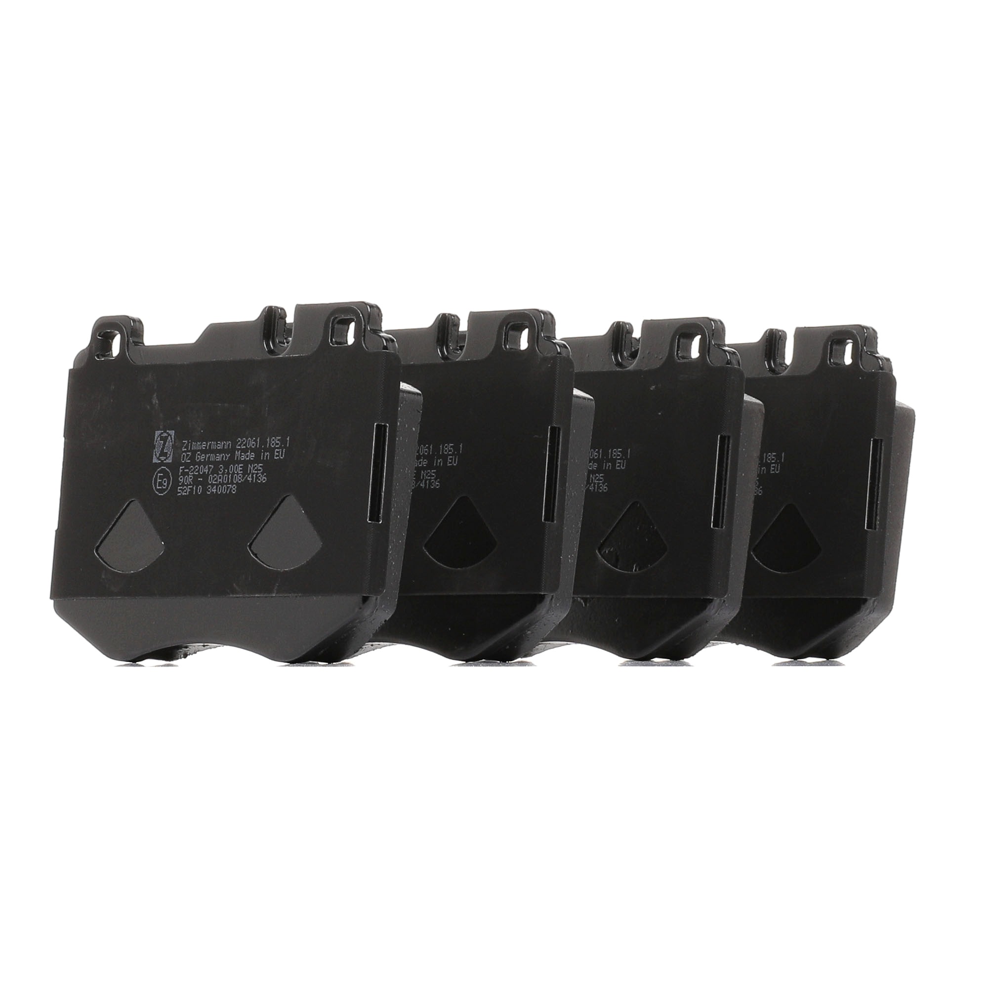 Bremsbeläge 22061.185.1 ZIMMERMANN 22061 HYUNDAI, NISSAN, DAEWOO, GMC
