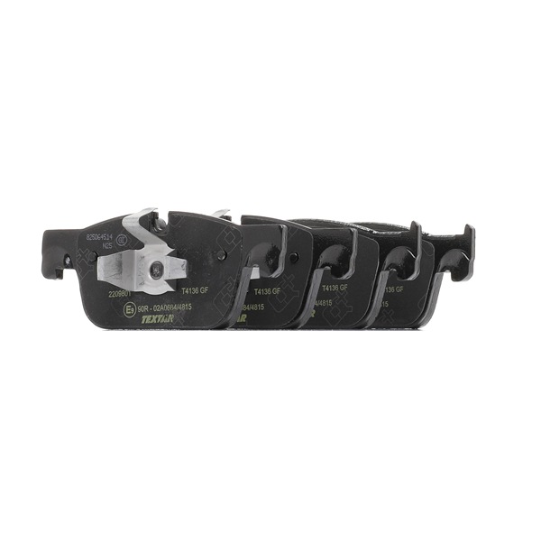 TEXTAR 2209801 Комплект спирачно феродо, дискови спирачки