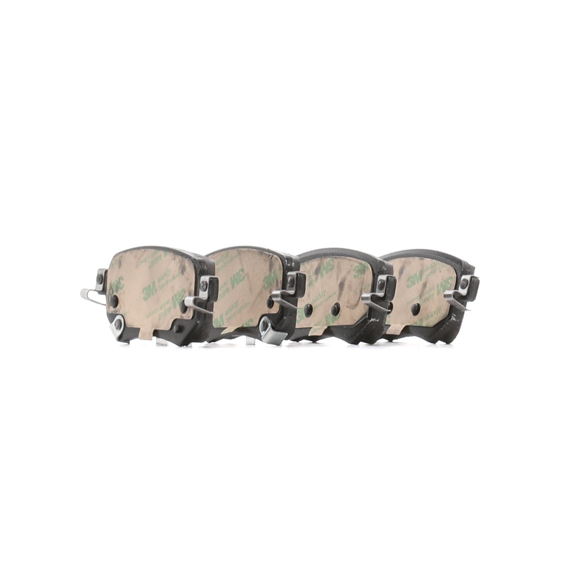 TEXTAR 2234901 Brake pad set Width: 104,2mm, Height: 47,2mm, Thickness: 15,4mm