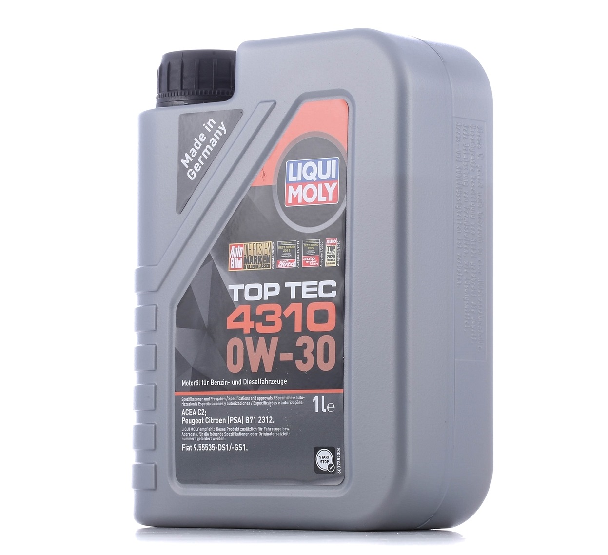 LIQUI MOLY Moottoriöljy 0W-30, Tilavuus: 1l 2361