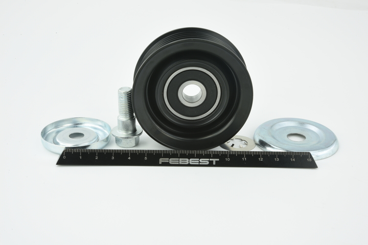 Umlenkrolle Keilrippenriemen 2488-KOL FEBEST 11925EA00A RENAULT, NISSAN, DACIA