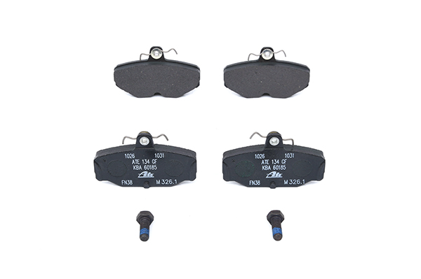 Brake pad set, disc brake ATE 20981 rating