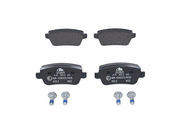 Комплект спирачно феродо, дискови спирачки 71772219 ATE 13.0460-3825.2 FIAT, ALFA ROMEO, CHRYSLER