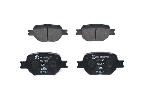 Bremsbeläge 13.0460-5817.2 ATE 044652B040 TOYOTA, LEXUS, SATURN, WIESMANN