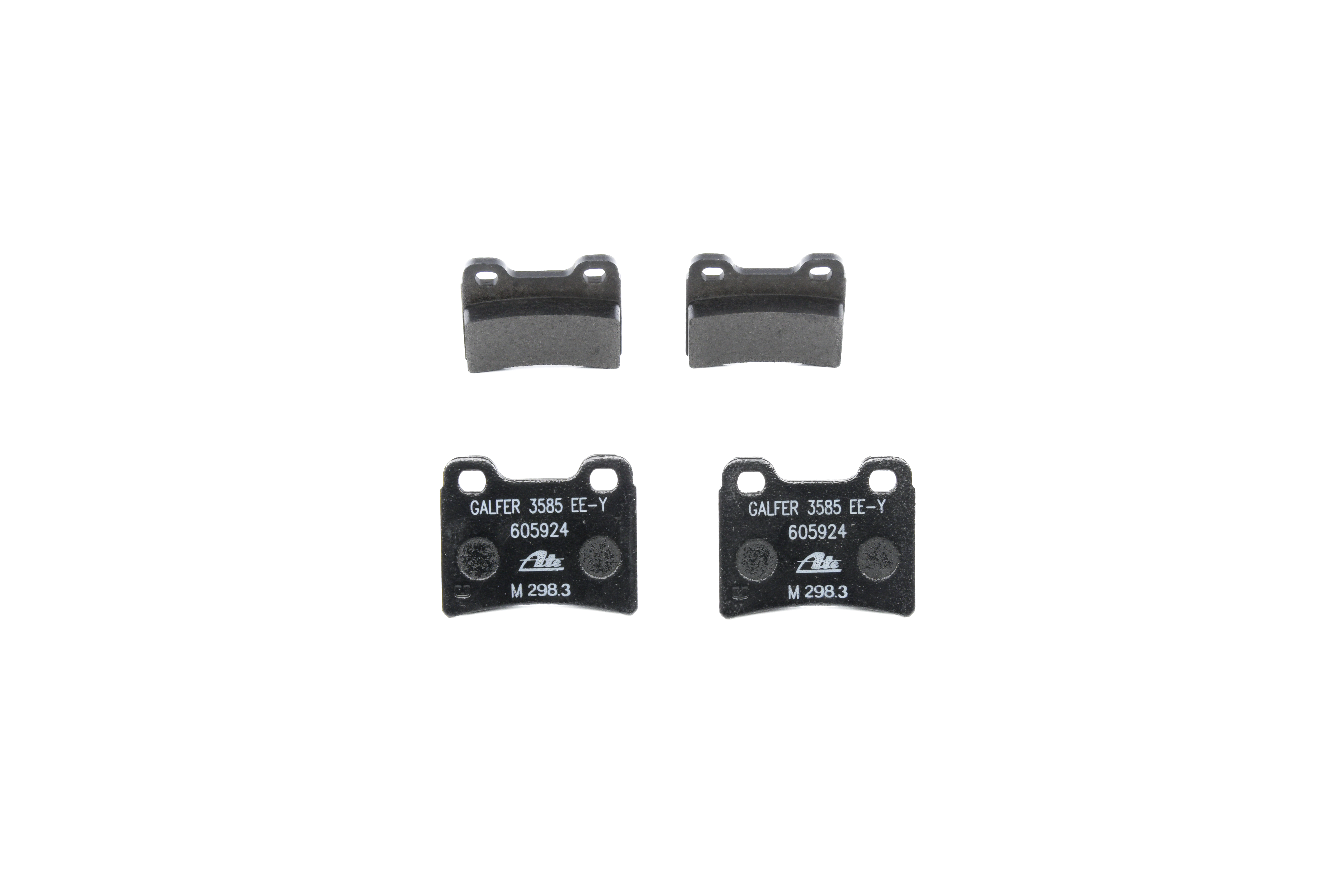 Brake pad set, disc brake ATE 21832 rating
