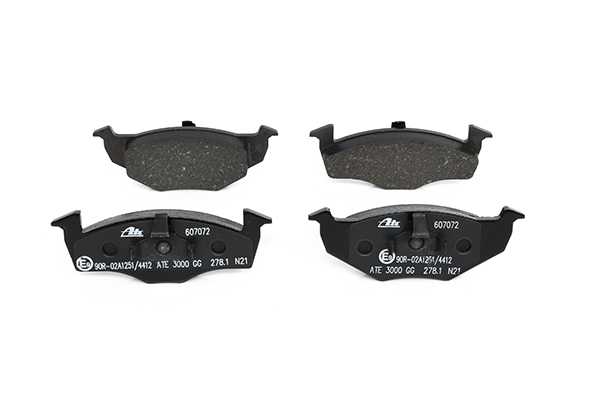 Plaquettes de frein 1H0.698.151A ATE 13.0460-7072.2 VOLKSWAGEN, AUDI, PEUGEOT, FORD, CITROЁN