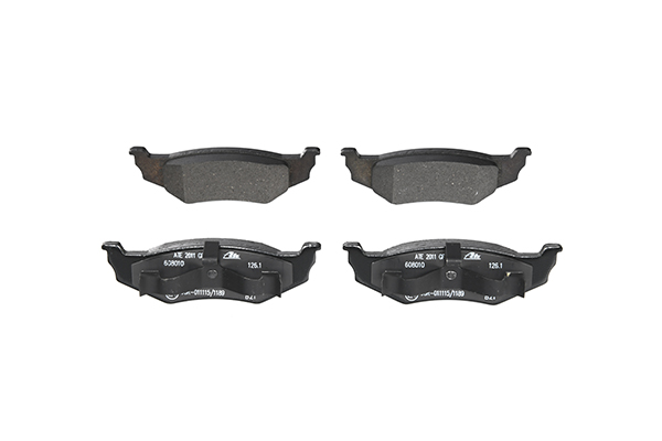 Bremsbeläge 13.0460-8010.2 ATE 4863784 OPEL, CHEVROLET, CHRYSLER, DODGE, VAUXHALL