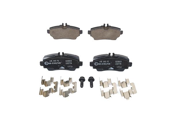 LD2833 ATE Ceramic 13.0470-2833.2 Plaquettes de frein