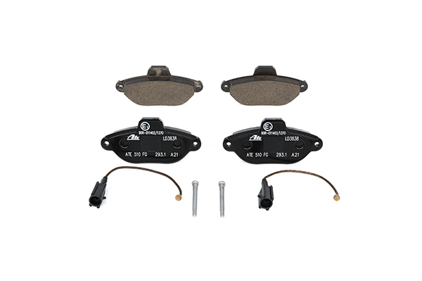LD3838 ATE Ceramic 13047038382 Спирачни накладки Ford KA RU8 цена задни и предни