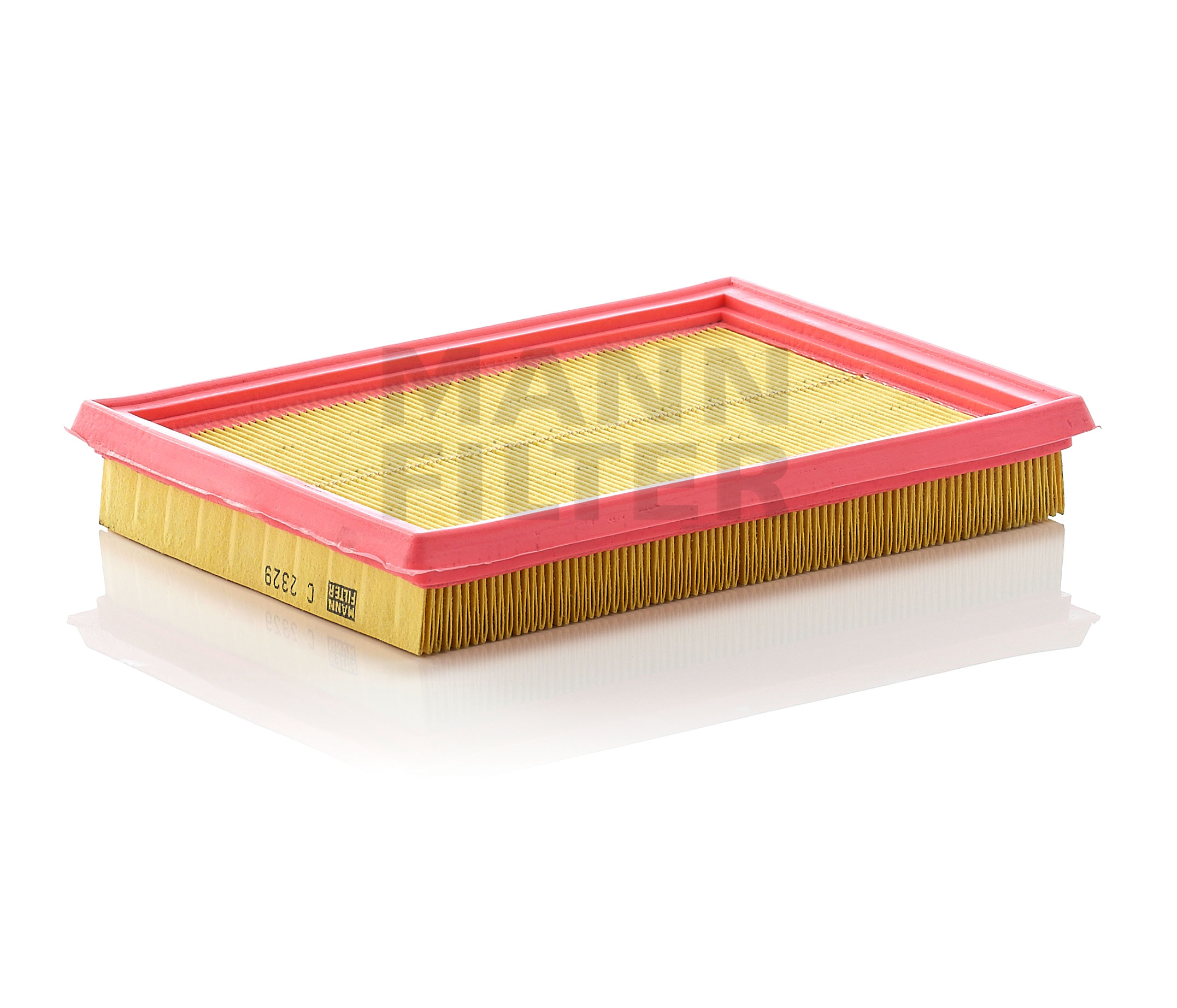 MANN-FILTER C 2329 Luftfilter Lengde: 227mm, Bredde: 170mm, Høyde: 34mm