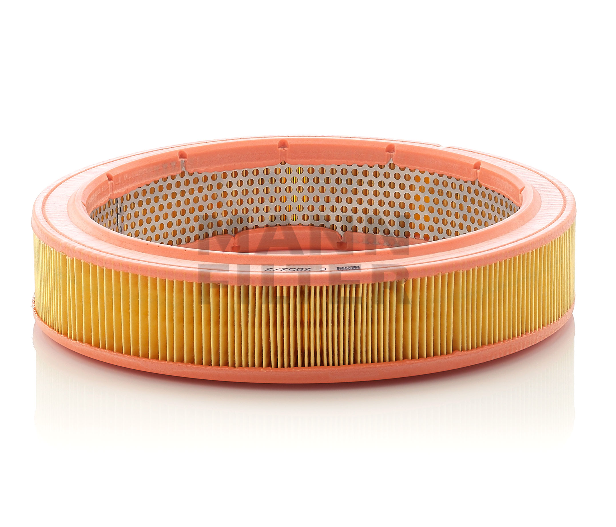 MANN-FILTER C 2852/2 Luftfilter Höhe: 62mm