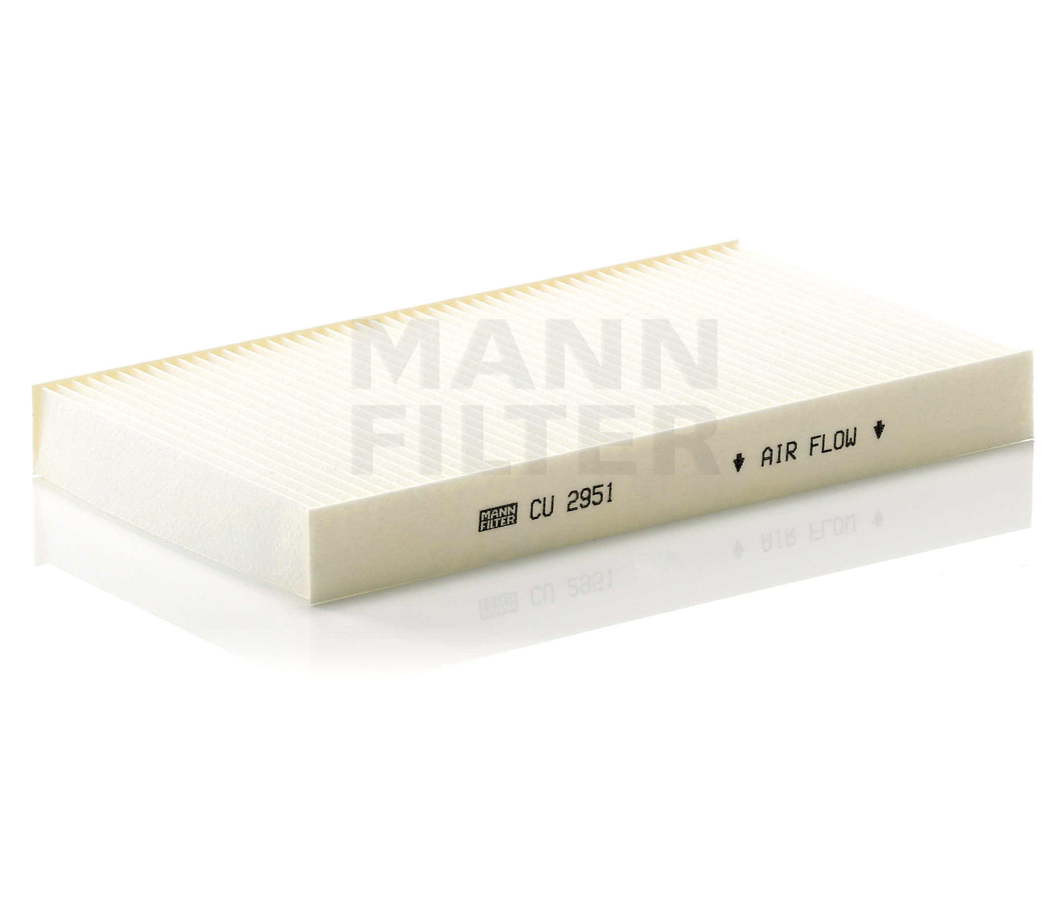 Cabin air filter MANN-FILTER CU 2951 rating