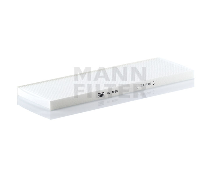 Innenraumfilter CU 4036 MANN-FILTER 0018352747 MERCEDES-BENZ, JAGUAR, MAN
