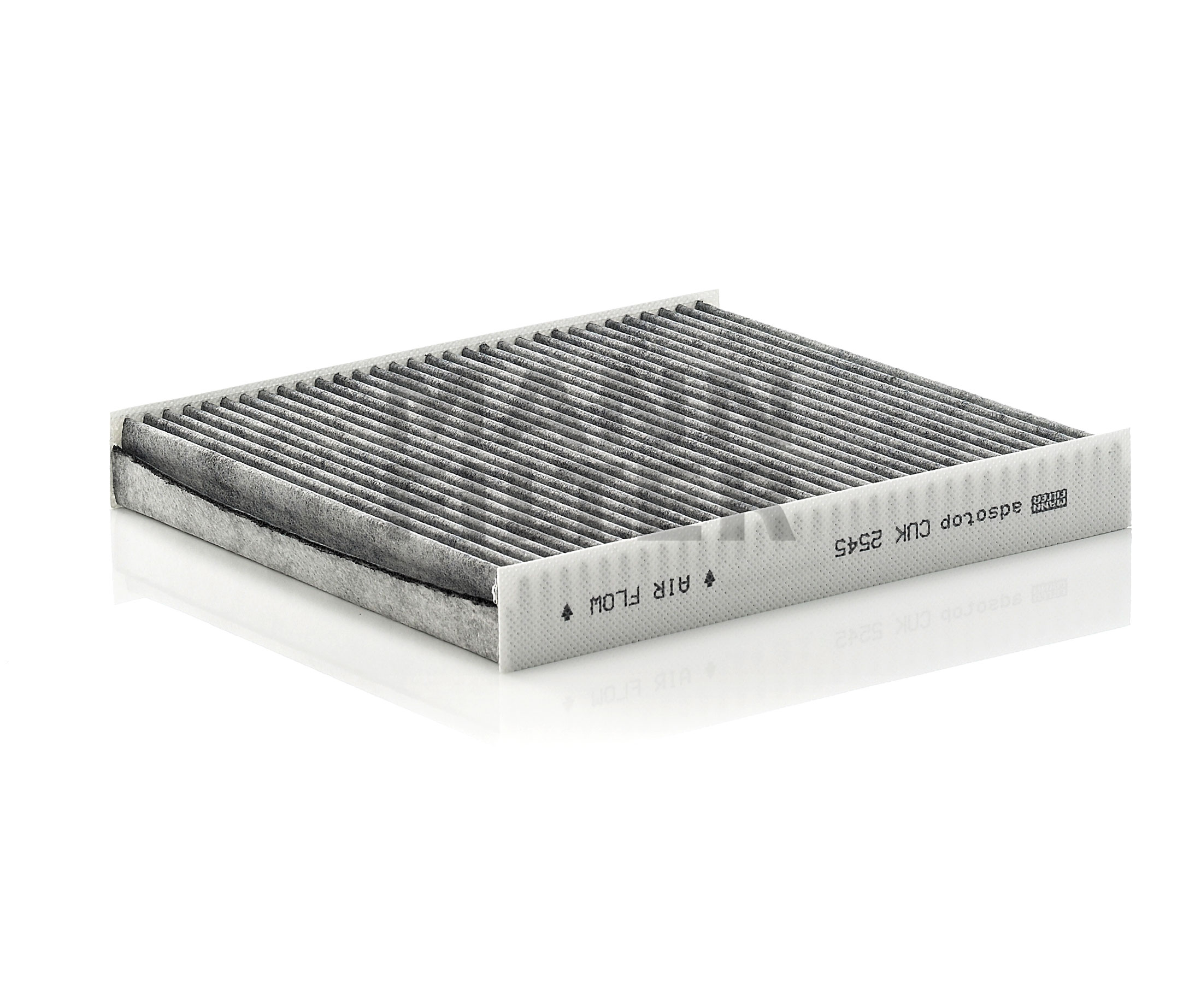 MANN-FILTER CUK 2545 Filtru, aer habitaclu Lungime: 246mm, Latime: 216mm, Înaltime: 32mm