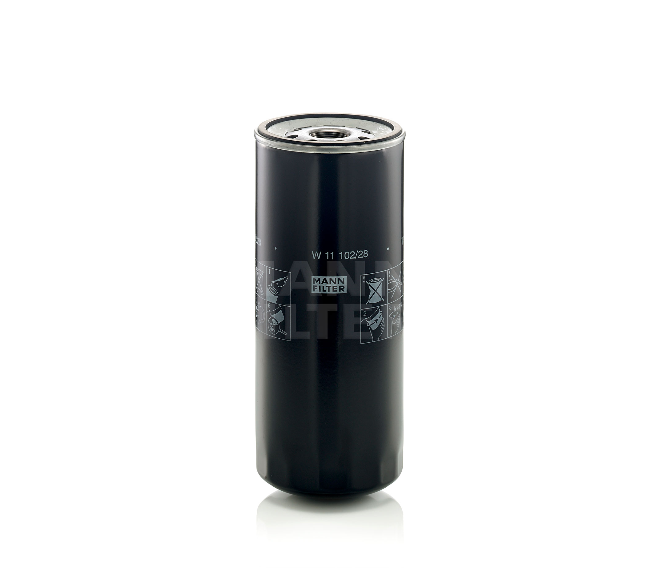 Original Filter für Öl W 11 102/28