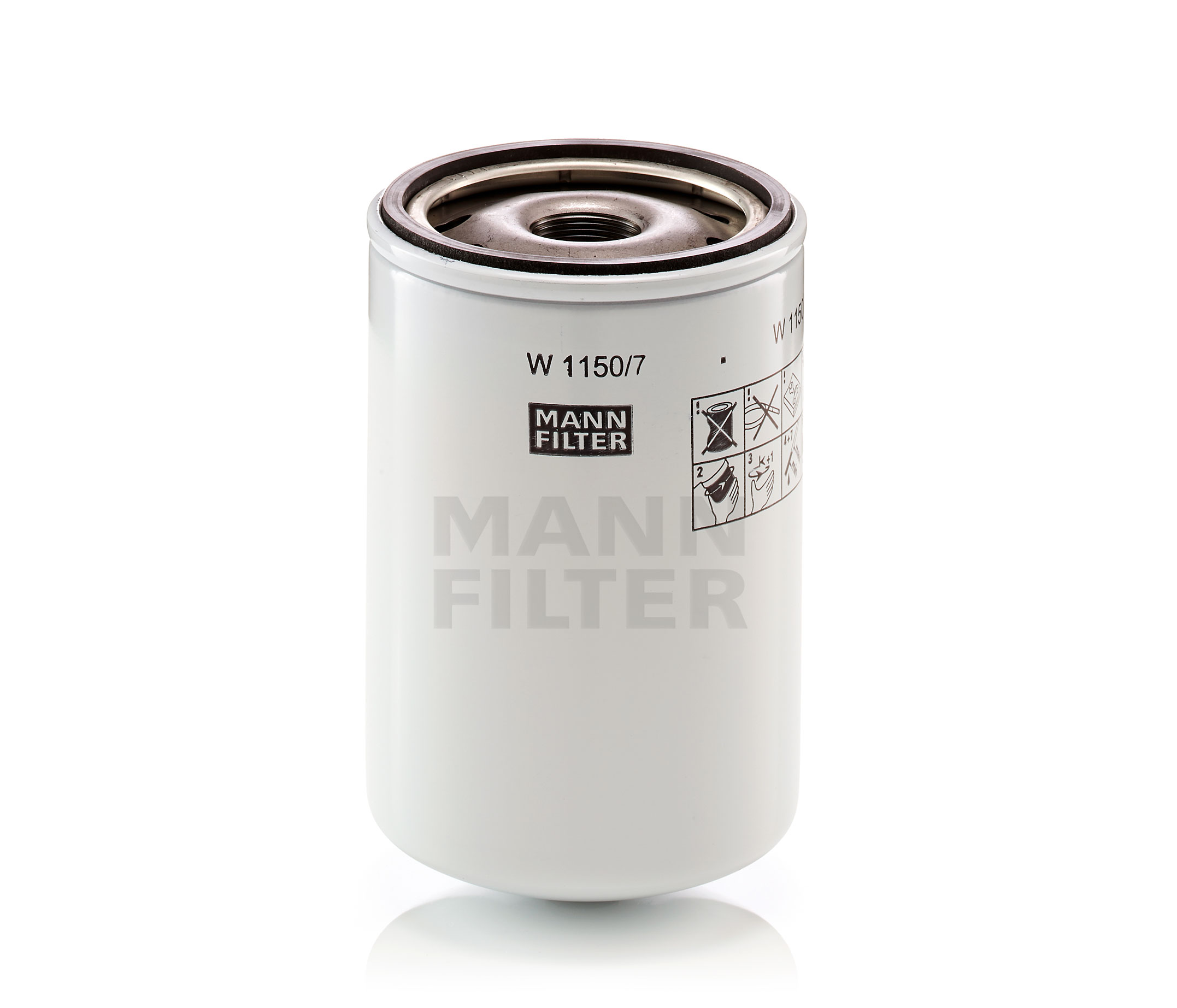 Oljefilter MANN-FILTER W 1150/7 rating